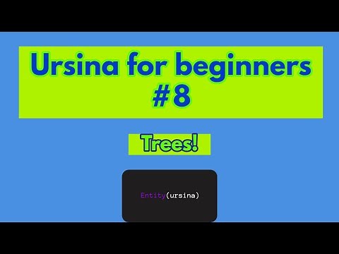 Ursina engine for beginners(Trees!)
