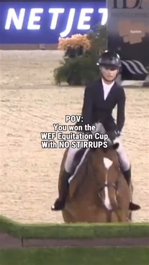 Revista Esporte Equestre on Instagram: "@clipmyhorse.tv_usa 🌟No stirrups, no problem for Taylor Crawley in the WEF Equitation Championship! She and Oki D ‘Eclipse clinched victory in an elite equitation competition, earning an impressive 183.5! 🥇✨ Watch the WEF Equitation Cup on @usefnetwork powered by ClipMyHorse.TV! ▶️ #EquitationChampionship #EquestrianExcellence #WEF2024 @wellingtoninternational_wef"