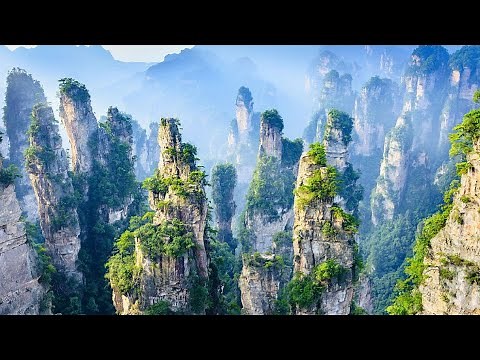 Tianzi Mountains - Zhangjiajie | Inspired the Movie AVATAR | One of the Most Beautiful Places in ...