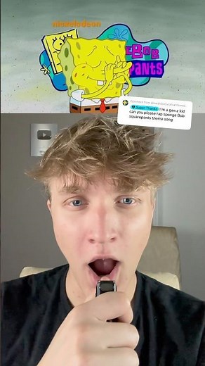 Rapping The SpongeBob SquarePants Theme Song