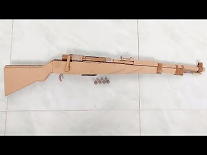 How to make cardboard gun - K98 -DIY
