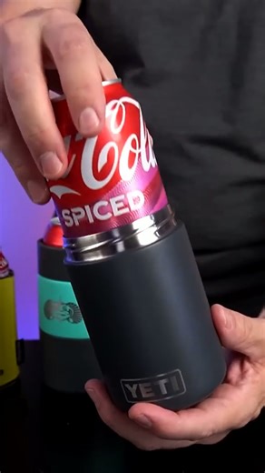 13K views · 162 reactions | Can the Yeti Colster Can Insulator replace a traditional koozie? 磻 #yeti #yeticup #gadgets #kitchengadgets #amazon #amazonfinds | Freakin' Reviews | Facebook