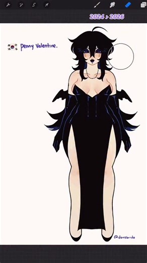 dove on Instagram: "2024 > 2026 art improvement !!! i made penny back in 2022 originally as a one piece fan character shipped with one of the canon characters…. over time she and my other oc, sueca, strayed away from their original source and now a friend and i are working on their lore and such !!! shes very dear to me and im glad you guys seem to like her too !!!