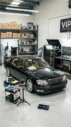 Abandoned Lexus LS400 VIP Build Transformation 🔥 From Classic Luxury to Clean VIP Perfection