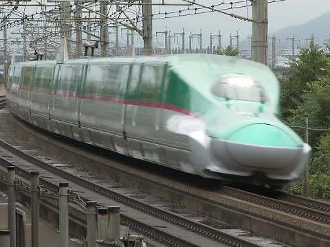 (HD) 東北新幹線・秋田新幹線 はやぶさ・こまち号 (E5系・E6系新幹線電車) ~Japanese beautiful color Shinkansen~