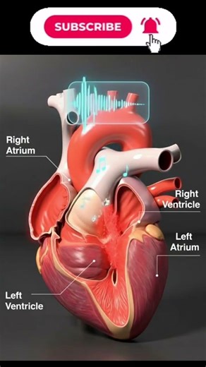 Human Heart Cross-Section | Atrium & Ventricle Explained With Their Name
