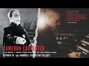 Cameron Carpenter LIVE Phantom of the Opera