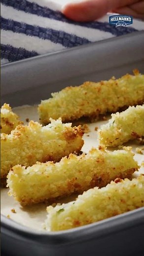 Hellmann's Crispy Baked Parmesan Zucchini Fries