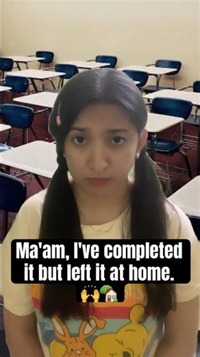 “Hilarious Homework Excuses 😂 | When Students Get Creative 📚✨ | #relatablememe #kajal "