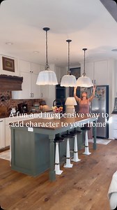 Fun things that can be changed/aren’t permanent are such a fun way to switch things up on occasion! Maybe I can find a fun Christmas pattern for the holidays! If you love it, I’ll keep you posted if I find more inexpensive options! #decor #homedecor #vintagedecor #vintagestyle #kitchen #kitchendesign #cozy #cozyhomedecor | EmmaSeabourn