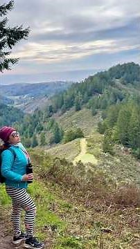 The iconic North Ridge Trail at Purisima Creek Redwoods Open Space Preserve, CA