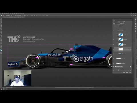 My Photoshop Livery design process