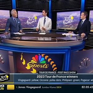 25K views · 412 reactions | One final overall takeaway from the 2023 Tour de France as the studio wraps for the last time. | NBC Sports Cycling | Facebook