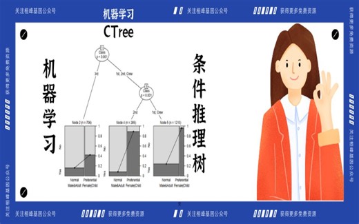 MachineLearning 40. 机器学习之基于条件推理树的生存分析临床预测 (CTree)