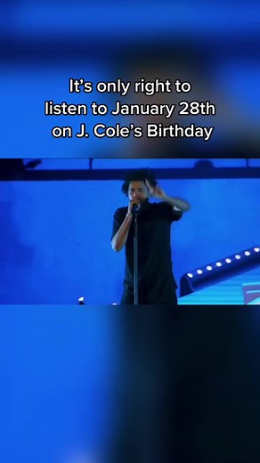 It’s only right to listen to January 28th on J. Cole’s Birthday #jcole #fyp #dreamville