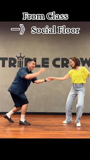 FROM CLASS TO SOCIAL FLOOR, Lindy Hop Social Dance #swingdance #lindyhop #dance #스윙댄스