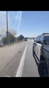 Grass fire on northbound State Route 99, north of South Avenue. Fire personal are working to extinguish the fire. The #3 lane is currently shutdown. | CHP - Merced