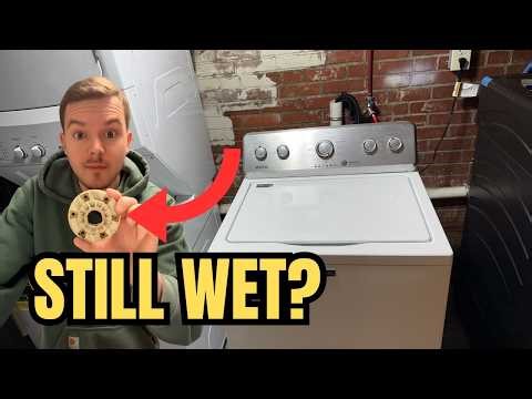 Clothes Still Wet After Spin Cycle – Maytag Washer Fix