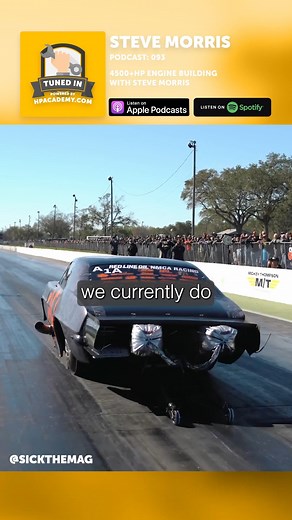 Drag week sees high powered drag cars racing at multiple tracks over a week, with the stipulation that each car has to be road legal and drive the few hundred miles to each track under their own power. Steve Morris joins us on this episode of tuned in to talk about all things drag racing, machining and what it is like hand building record setting engines. This is a short clip from HPA’s Tuned In #podcast episode: "093: 4500 hp Engine Building With Steve Morris" https://hpcdmy.co/podcast Steve Mo