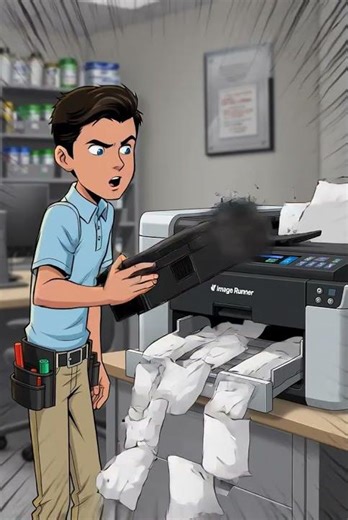VDI Guy Remembers His First Printer Jam — It Did Not End Well