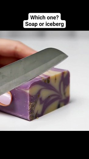 Satisfying soap and the iceberg ASMR #asmrvideo #satisfying #oddlysatisfying #asmr #relaxing | Mind Melters