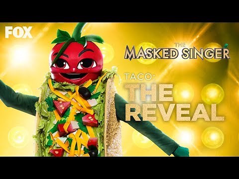 Taco Is Revealed As Tom Bergeron | Season 3 Ep. 6 | THE MASKED SINGER