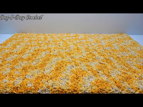 Corner To Corner Crochet Baby Blanket | C2C Blanket Pattern | Crochet Tutorial