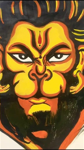 JAI SHREE RAM 🙏🏻 #drawing #viral #art #hanuman #jaishreeram ✨🔥