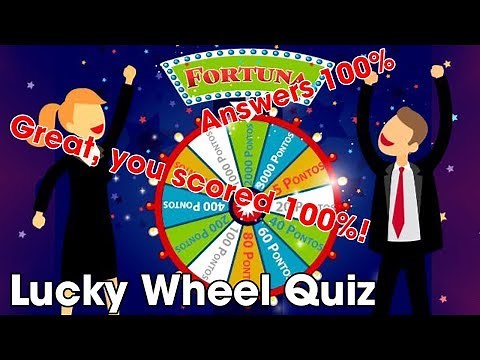 Lucky Wheel Quiz Answers 100% | Earn +20 Rbx | Video Facts