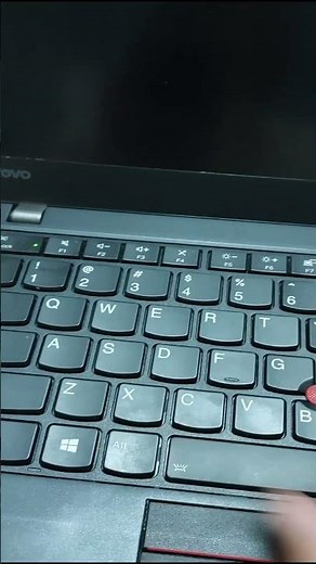 طريقة الدخول للبايوس لأجهزة لينوفو ثينك بادHow to enter the BIOS for Lenovo devices.