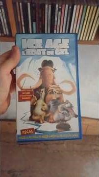 Raro VHS de Ice Age en CATALÁN #vhs #formatofisico #coleccionismo #cine #iceage #película