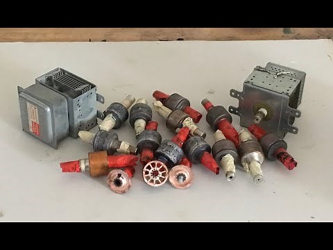 Scrapping 15 magnetron cores from microwaves safely for great copper. It is definitely worth it!