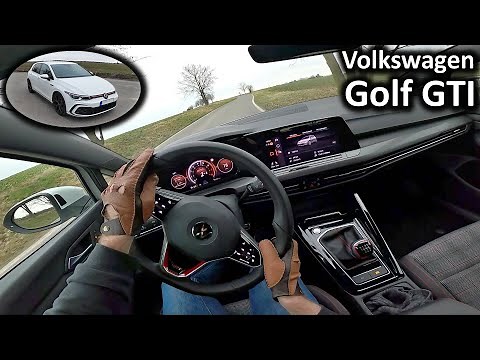 2023 Volkswagen Golf GTI 6° manual | POV drive