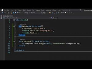 How to Loop Music In Visual Basic (Simple)