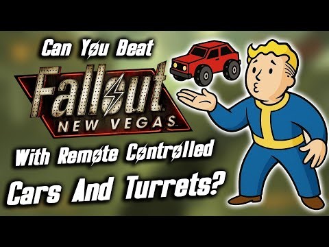 Fallout: New Vegas But I Can Only Use Remote Controlled Cars (And Turrets)