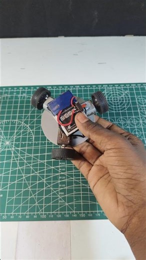 DC motor 3 wheel rotating science toy #shorts #trending #vairal #support