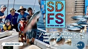 Bluefin tuna limits and epic San Diego fishing adventure part 1