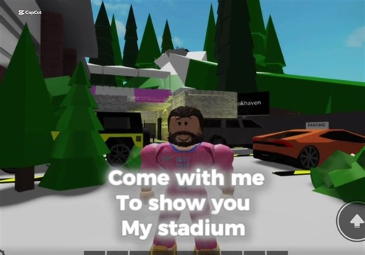 Exploring Brookhaven Stadium in Roblox