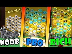NOOB vs PRO vs RICH - Roblox Bee swarm simulator