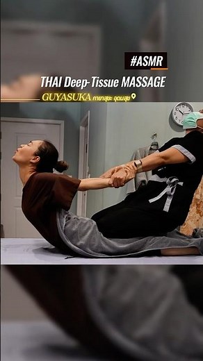 ASMR PAIN RELIEF with Thai deep tissue massage