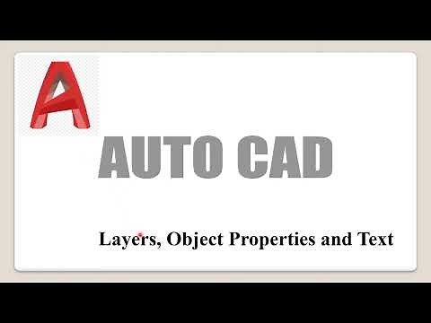 AutoCAD Layer command , Properties and Object Properties