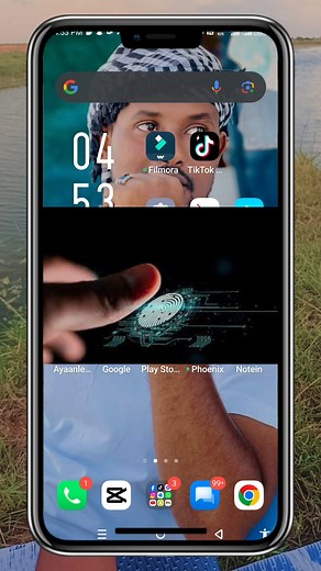 Hilarious Moment: Trying Out Side Fingerprint Feature on Phone