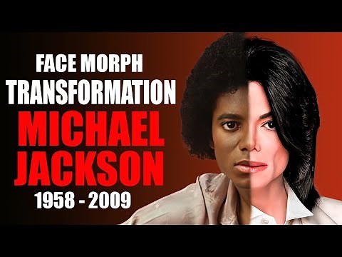 Michael Jackson - Transformation (Face Morph Evolution 1958 - 2009)