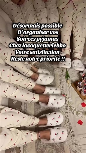 Pyjamas Confortables pour Soirées Entre Filles - La Coquetterie Bko
