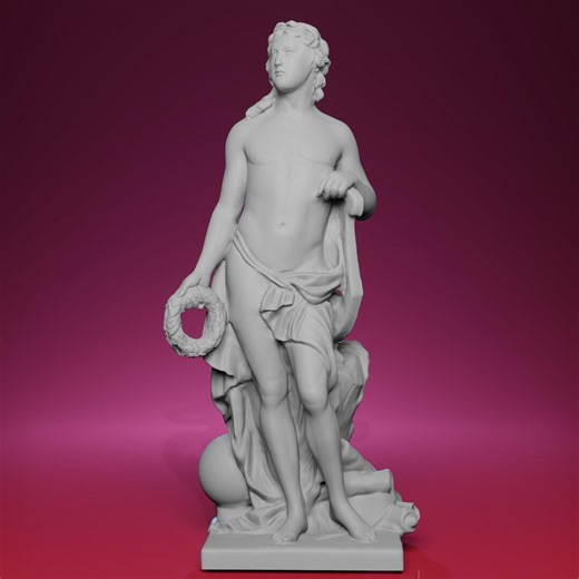 3D Printed Apollo Ou Les Beaux-arts Statue - Inspired by the Louvre in Paris - Etsy