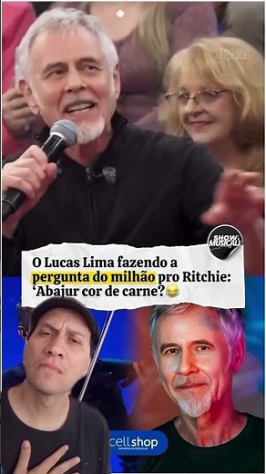 Ritchie explica o significado de 'Abajour cor de carne' no hit Menina Veneno