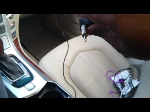 Cadillac CTS How to stream music through Bluetooth