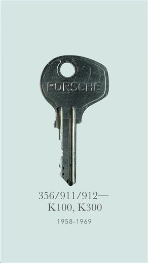 Evolution of the Porsche Key 🔑
