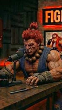 AKUMA encontra RYU… o guerreiro sombrio desafia o mestre 🔥 | Fightingcast