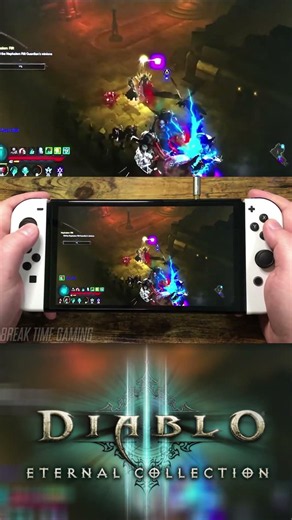 Diablo 3 Eternal Collection Nintendo Switch OLED Gameplay